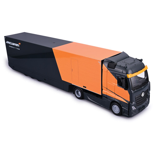 2024 McLaren F1 Semi Truck w/ MCL38 - Norris #4 1:43 Scale Diecast Model Car by Bburago Alt Image 5