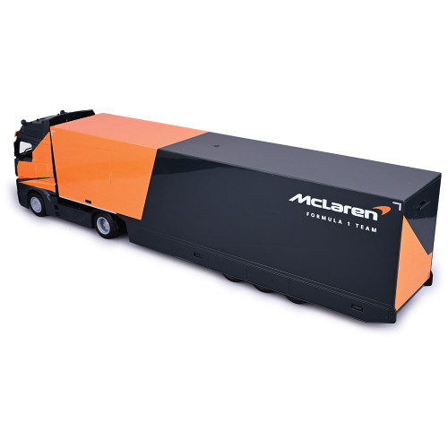 2024 McLaren F1 Semi Truck w/ MCL38 - Norris #4 1:43 Scale Diecast Model Car by Bburago Alt Image 6