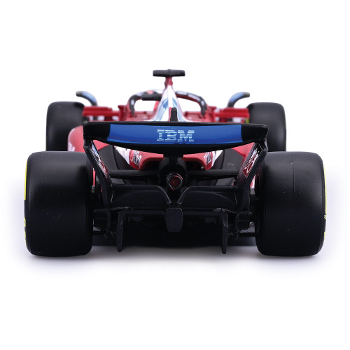 2025 Ferrari F1 Season Car w/ helmet - Leclerc #16 1:43 Scale Diecast Model Car by Bburago Alt Image 4