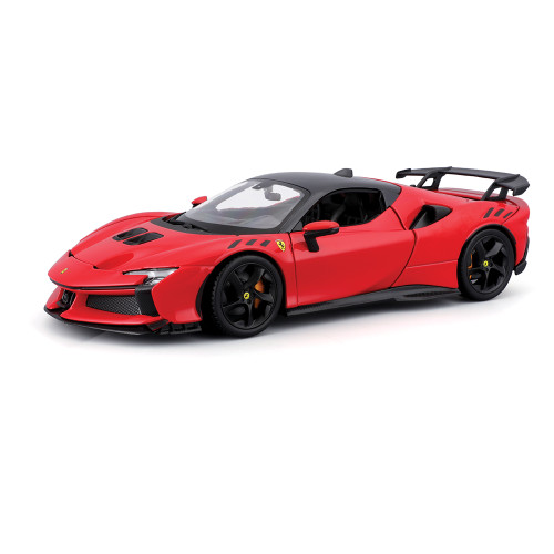 Ferrari R&P SF90 XX Stradale - Red 1:24 Scale Diecast Model Car by Bburago Main Image