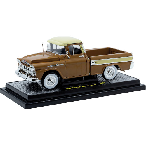 1958 Chevy Apache Cameo Pickup - Brown Alt Image 1
