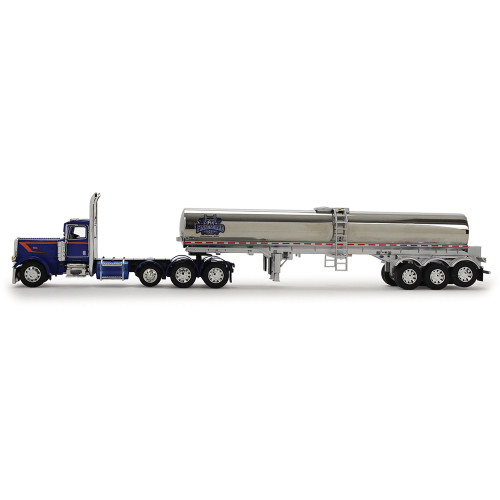 Peterbilt Model 389 Finnesgard Tri-Axle Day Cab & Walker Food Grade Tank Trailer Alt Image 2