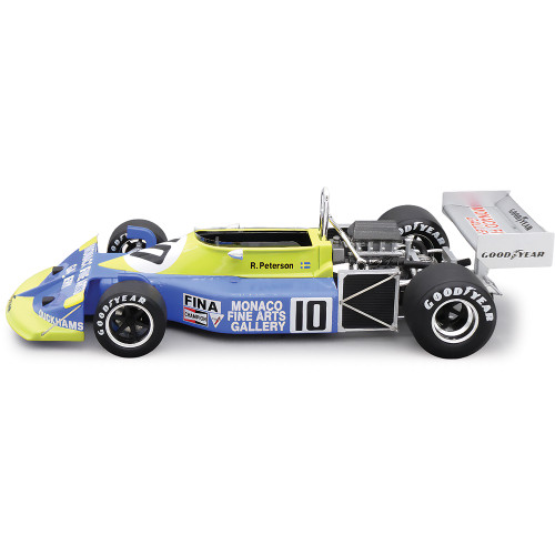 1976 F1 March 761 - Monaco GP - Ronnie Peterson 1:18 Scale Cast Resin Model Car by Tecnomodel Alt Image 2