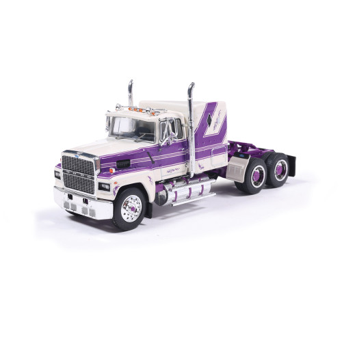 1978 Ford LTL-9000 - Caribbean Turquoise And Oxford White 1:64 Scale  by IXO Models Main Image