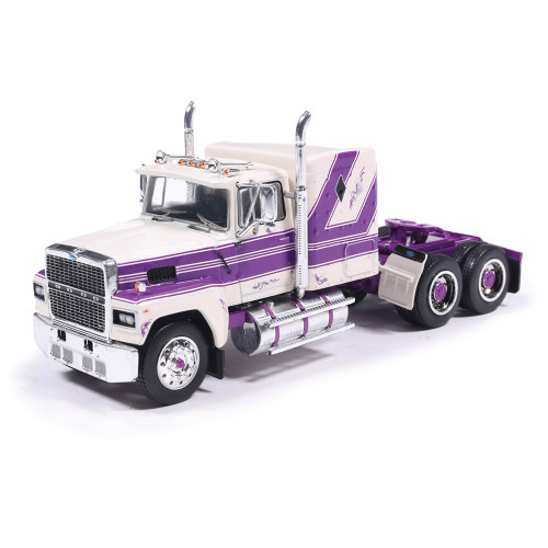 1978 Ford LTL-9000 - Caribbean Turquoise And Oxford White 1:64 Scale  by IXO Models Main Image