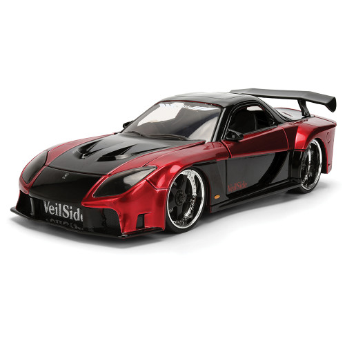 1995 Mazda RX-7 Widebody Red Diecast Model Car | Jada Toys
