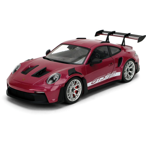 Porsche GT3 RS - Cabernet 1:18 Scale Diecast Model Car by Pink Slips Alt Image 1