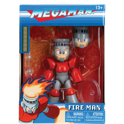 Mega Man - Fire Man  Diecast Figures by Jada Toys Alt Image 3