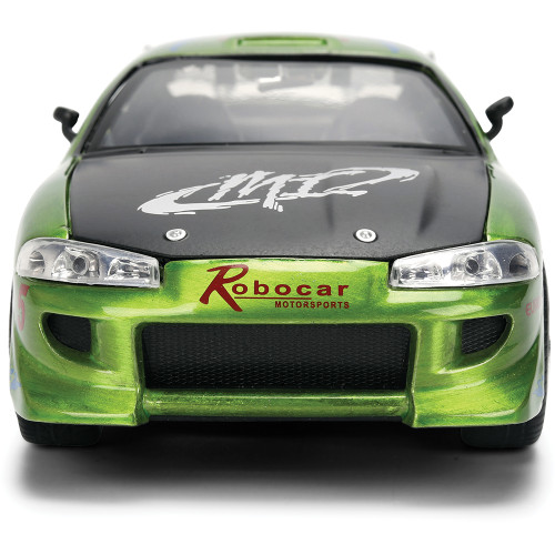 Fast & Furious 25th Anniversary BRIAN's Mitsubishi Eclipse - Brushed Metal Finish Alt Image 7