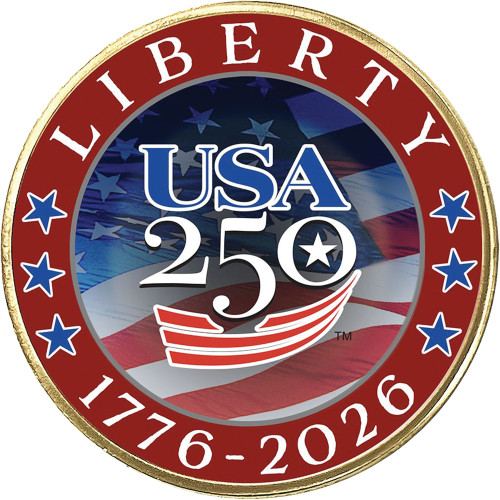 Trump Mug Shot 2Gold Tone Coin  Great Gift by Merrick Mint Main Image