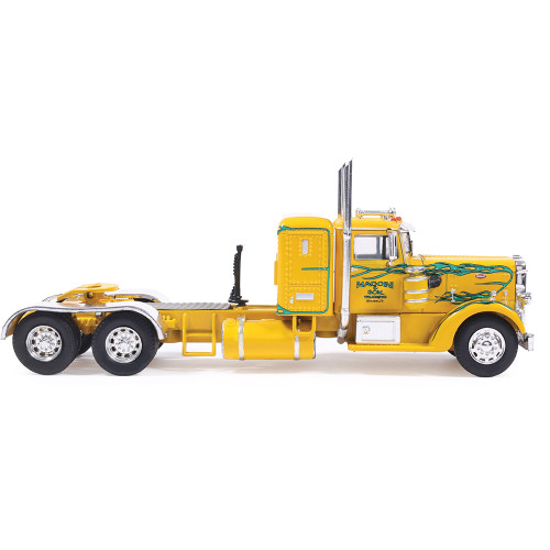 1952 Peterbilt 350 - Yellow with Green Flames Alt Image 7