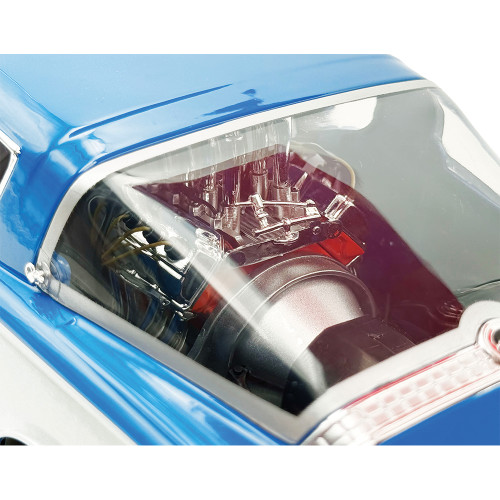1966 Plymouth Barracuda - Hemi Hustler 1:18 Scale Diecast Model Car by Acme Alt Image 6