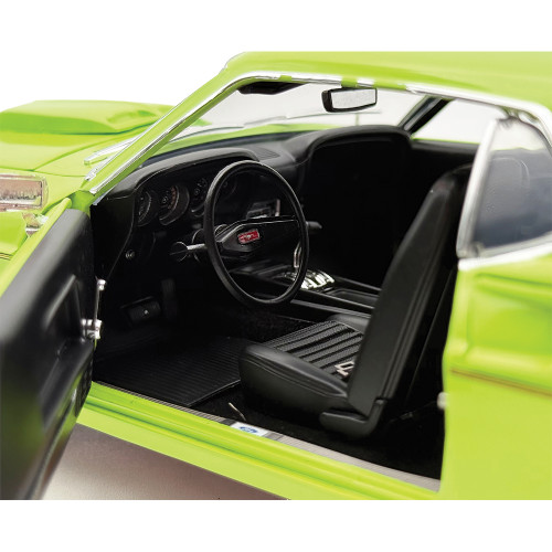 1969 Ford Mustang 600 - Groovy Green 1:18 Scale Diecast Model Car by Acme Alt Image 4