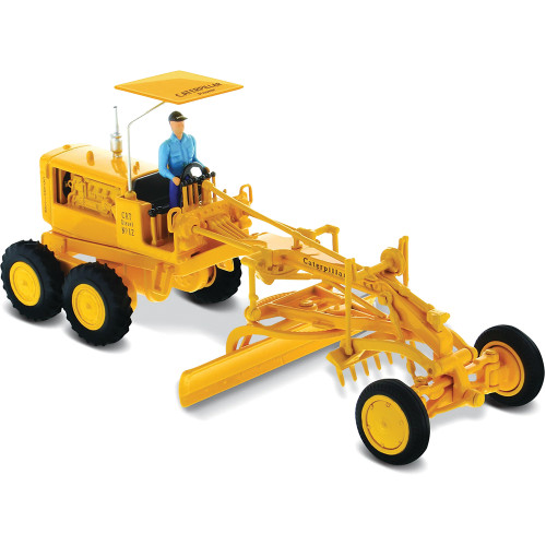 Caterpillar Vintage No.12 Motor Grader 1:50 Scale Diecast Construction by Diecast Masters Alt Image 8