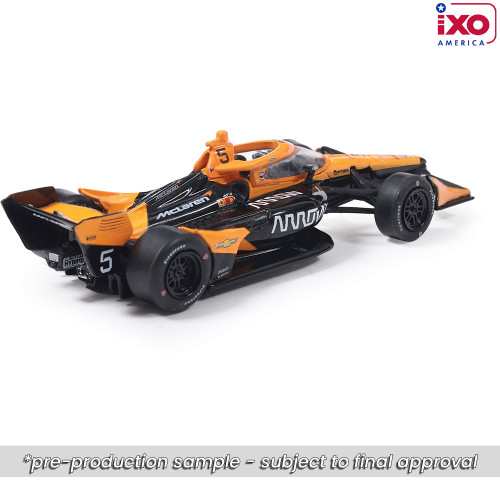 2026 NTT IndyCar Series #5 Pato O'Ward / Arrown McLaren Road Course 1:64 Scale Diecast Model Car by IXO Models Alt Image 1