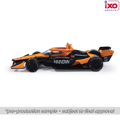 2026 NTT IndyCar Series #5 Pato O'Ward / Arrown McLaren Road Course 1:64 Scale Diecast Model Car by IXO Models Alt Image 4