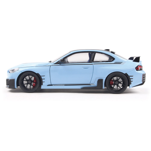2024 BMW M2 (G87) Performance Parts - Zandvoort Blue 1:18 Scale Diecast Model Car by Solido Alt Image 6