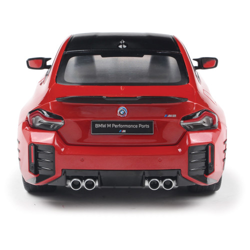 2024 BMW M2 (G87) Performance Parts - Toronto Red 1:18 Scale Diecast Model Car by Solido Alt Image 8