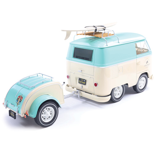 2024 Cool Combi - Mint Green & White 1:18 Scale Diecast Model Truck by Solido Alt Image 4