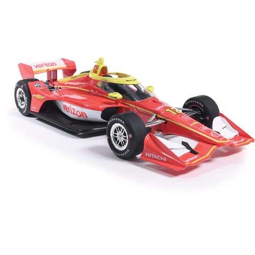 2026 NTT IndyCar Series #12 David Malukas / Team Penske Road Course 1:18 Scale Diecast Model Car by IXO Models Alt Image 2