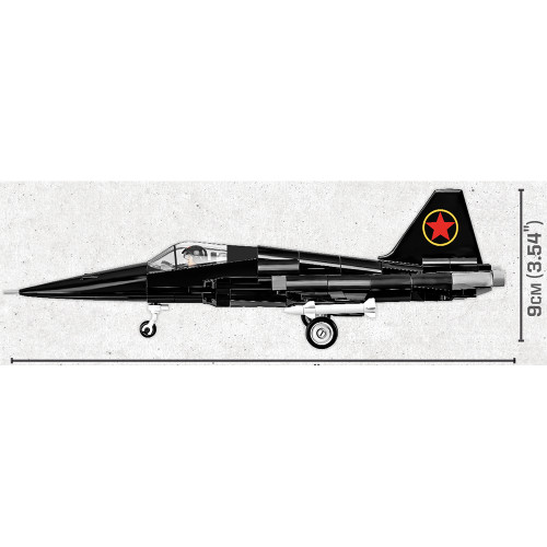 TOP GUN MIG-28 Fighter Jet Building Brick Set 1:48 Scale  by Cobi Toys Alt Image 5