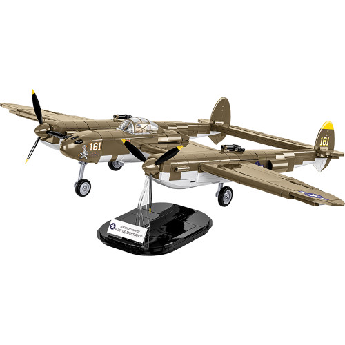 Lockheed P-38 Lightning (H) Fighter Building Brick Set 1:32 Scale  by Cobi Toys Alt Image 2