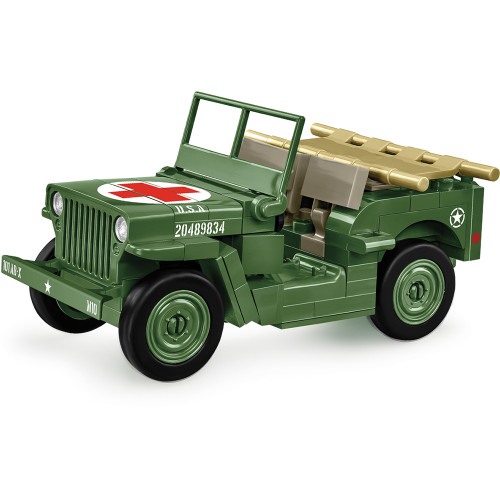 JEEP Medical MB Vehicle Building Brick Set Alt Image 2