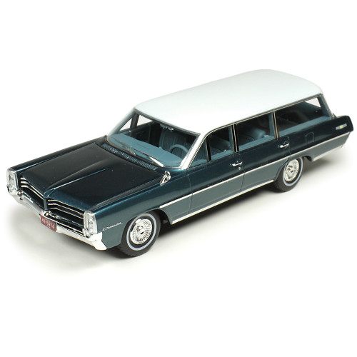 1964 Pontiac Safari - Gulfstream Aqua 1:43 Scale Cast Resin Model Car by Goldvarg Collection Main Image