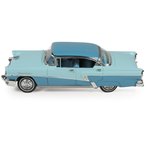 1956 Mercury Montclair Phaeton Lauderdale Blue & Niagara Blue 1:43 Scale Cast Resin Model Car by Goldvarg Collection Alt Image 3