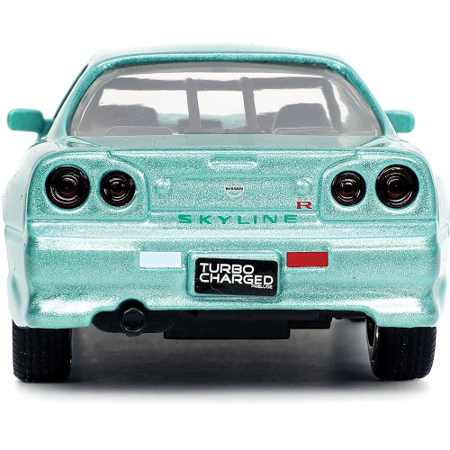 BRIAN's Fast & Furious Nissan Skyline GT-R (R34) 1:32 Scale Diecast Model Car by Jada Toys Alt Image 8