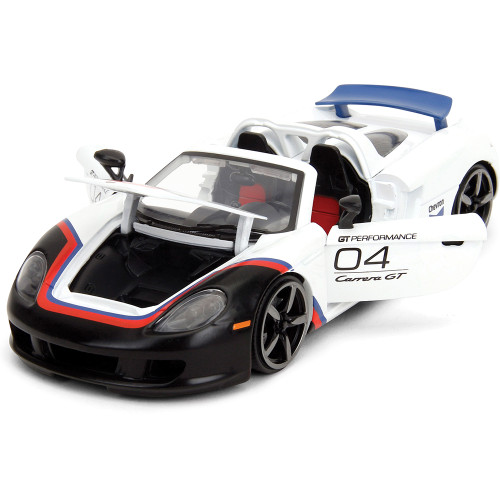 2005 Porsche Carrera - Chevron 1:24 Scale Diecast Model Car by Jada Toys Alt Image 2