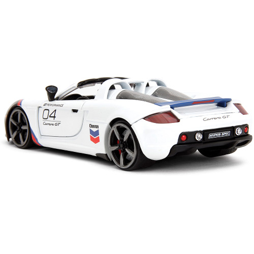 2005 Porsche Carrera - Chevron 1:24 Scale Diecast Model Car by Jada Toys Alt Image 4