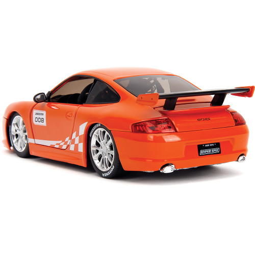 Porsche 911 GT3 RS 996.2 - Red 1:24 Scale Diecast Model Car by Jada Toys Alt Image 5