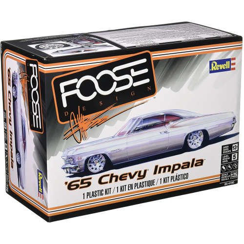 1965 Chevy Impala Model Kit 1:25 Scale Plastic Model Kit by Revell Main Image