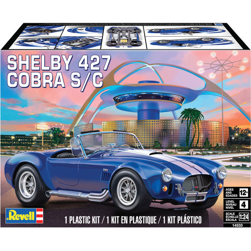 Shelby Cobra 427 S/C Model Kit 1:24 Scale Plastic Model Kit by Revell Alt Image 1