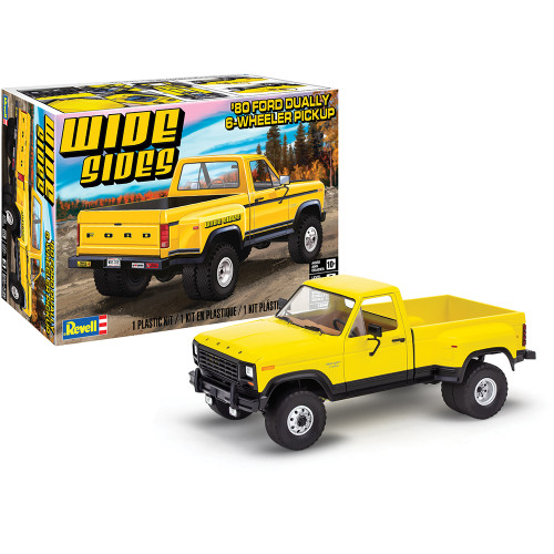 1980 Ford Dually Wide Side Pickup Model Kit Main Image