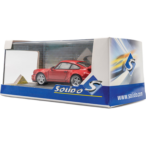 1994 Porsche 911 (964) RS 3.8 - Guards Red 1:43 Scale Diecast Model Car by Solido Alt Image 8