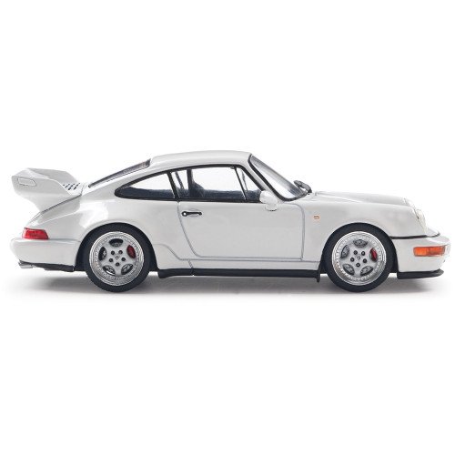 1994 Porsche 911 (964) RS 3.8 - Grand Prix White 1:43 Scale Diecast Model Car by Solido Alt Image 7