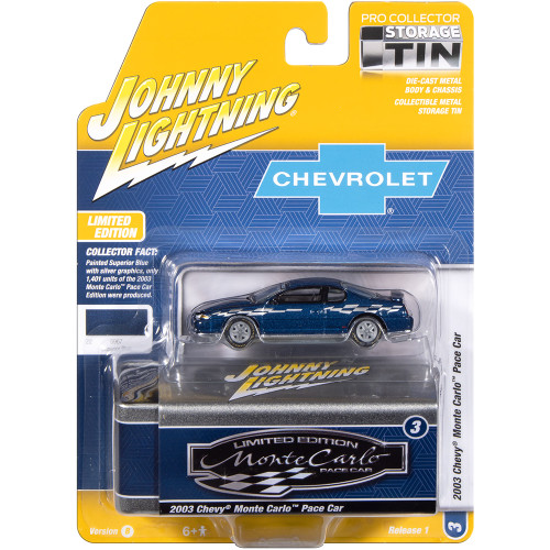 2002 Chevy Monte Carlo Pace Edition w/Tin - Superior Blue w/Silver Graphics Alt Image 1
