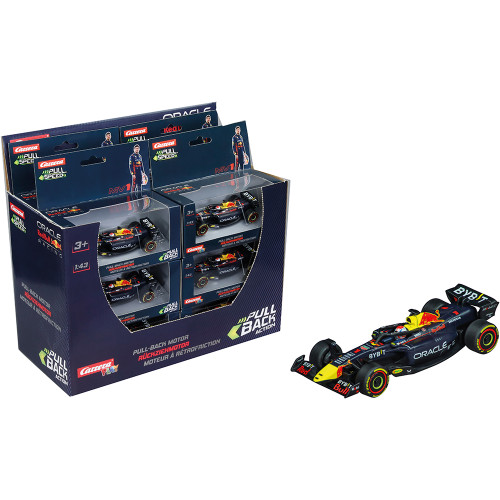 F1 Red Bull - #1 Max Verstappen Pull & Speed 1:43 Scale Plastic Model Car by Carrera Alt Image 1