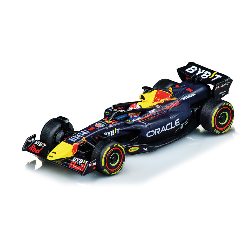 F1 Red Bull Double Action Verstappen & Perez Pull & Speed 1:43 Scale Plastic Model Car by Carrera Alt Image 2