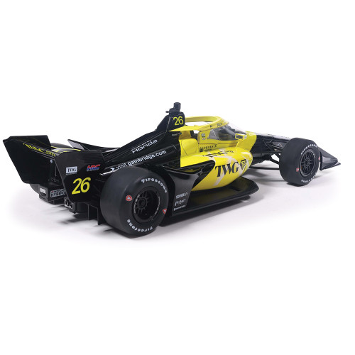 2026 NTT IndyCar Series #26 Will Power / Andretti Global Road Course 1:18 Scale Diecast Model Car by IXO Models Alt Image 1