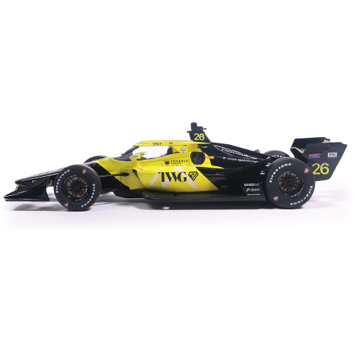 2026 NTT IndyCar Series #26 Will Power / Andretti Global Road Course 1:18 Scale Diecast Model Car by IXO Models Alt Image 4