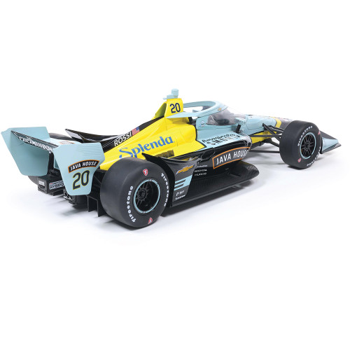 2026 NTT IndyCar Series  #20 Alexander Rossi / Ed Carpenter Racing Road Course 1:18 Scale Diecast Model Car by IXO Models Alt Image 1