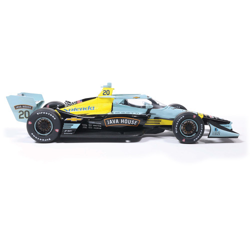 2026 NTT IndyCar Series  #20 Alexander Rossi / Ed Carpenter Racing Road Course 1:18 Scale Diecast Model Car by IXO Models Alt Image 7