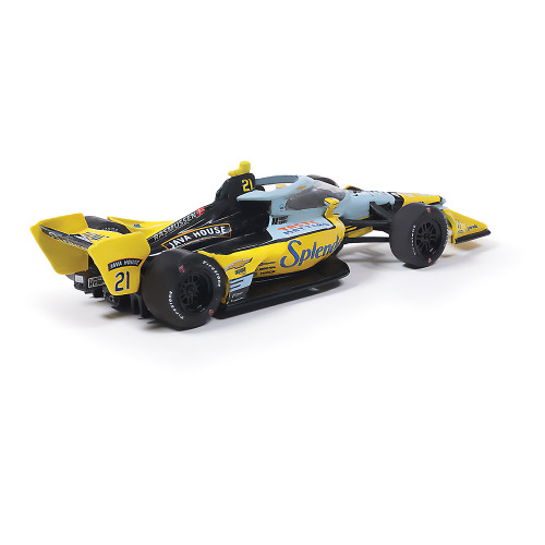 2026 NTT IndyCar Series - #21 Christian Rasmussen / Ed 1:64 Scale Diecast Model Car by IXO Models Alt Image 1