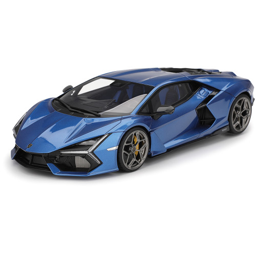 Lamborghini Revuelto - Blu Eleos 1:18 Scale Cast Resin Model Car by Topspeed Main Image