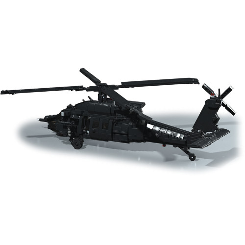 MH-60M Black Hawk Building Block Model - 1263 Pieces  Building Brick Set by Atom Brick Company Alt Image 1