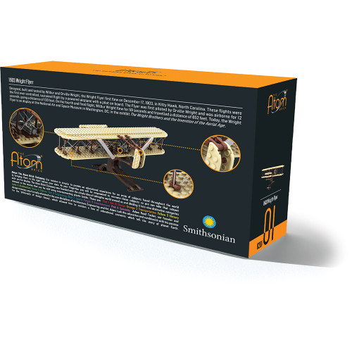 1903 Wright Flyer Building Block Model - 288 Pieces Alt Image 3