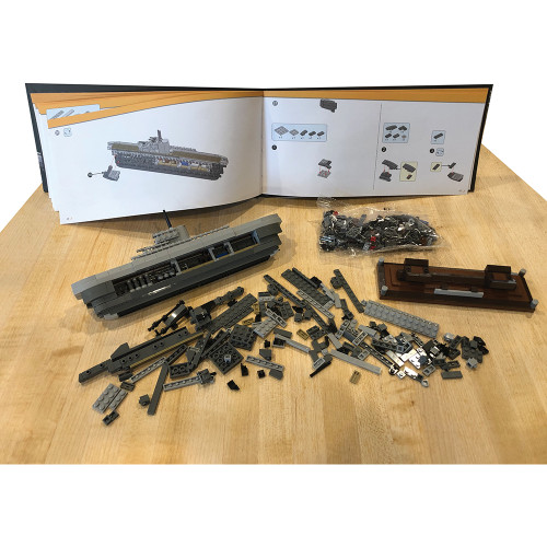 U-505 Submarine Building Block Model - 797 Pieces Alt Image 3